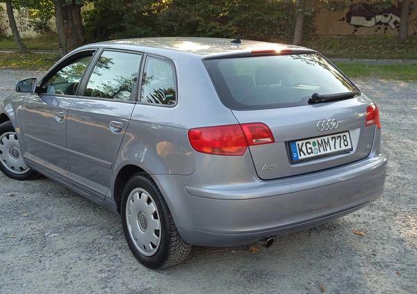 Audi A3 cena 19800 przebieg: 205000, rok produkcji 2005 z Stopnica małe 436